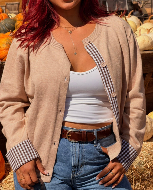 Almond Butter Cardigan RESTOCK