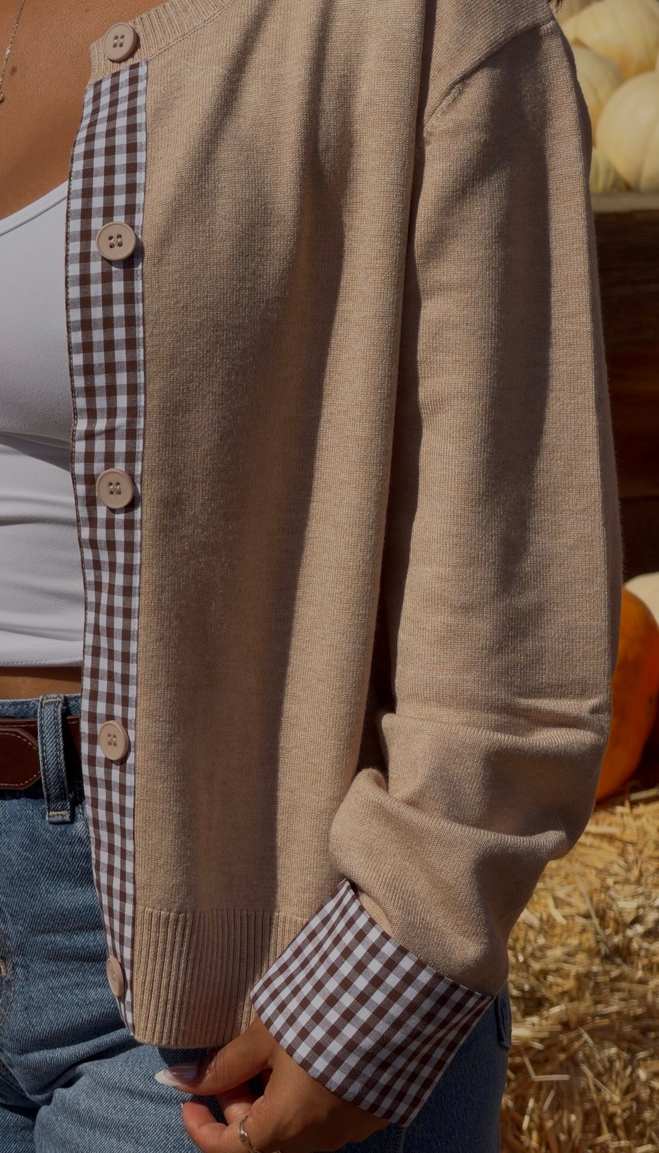 Almond Butter Cardigan RESTOCK