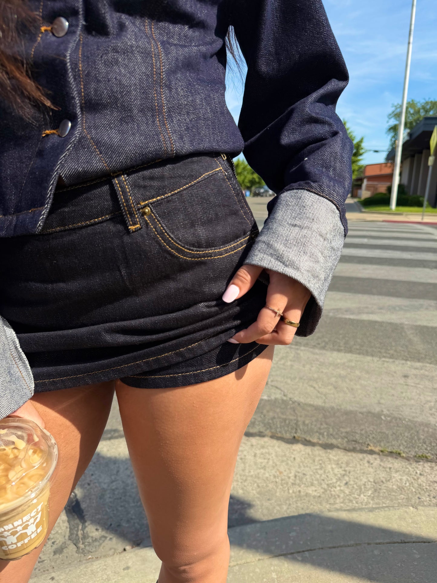 Indigo Denim Set