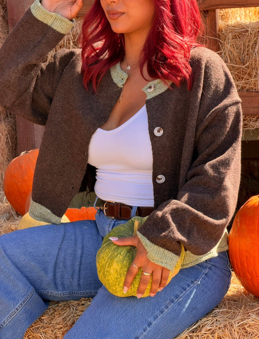 Pumpkin Spice Cardigan