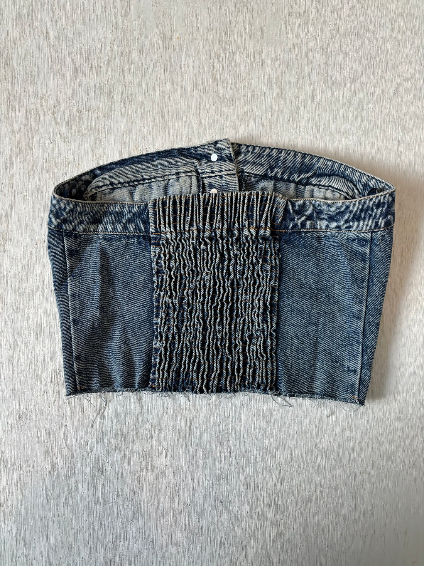 DEVEAN DENIM TOP